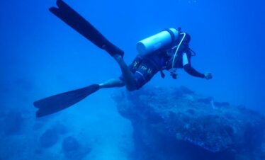 Scuab diving at Neil Island
